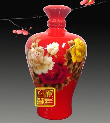 山東酒瓶廠的工藝酒瓶圖片