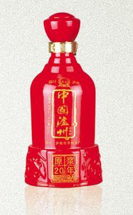 紅色款彩色酒瓶